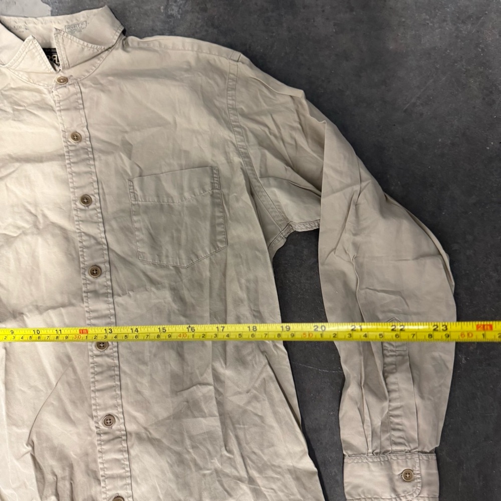 Beige Button-Up Shirt double RRL medium - Picture 4 of 4